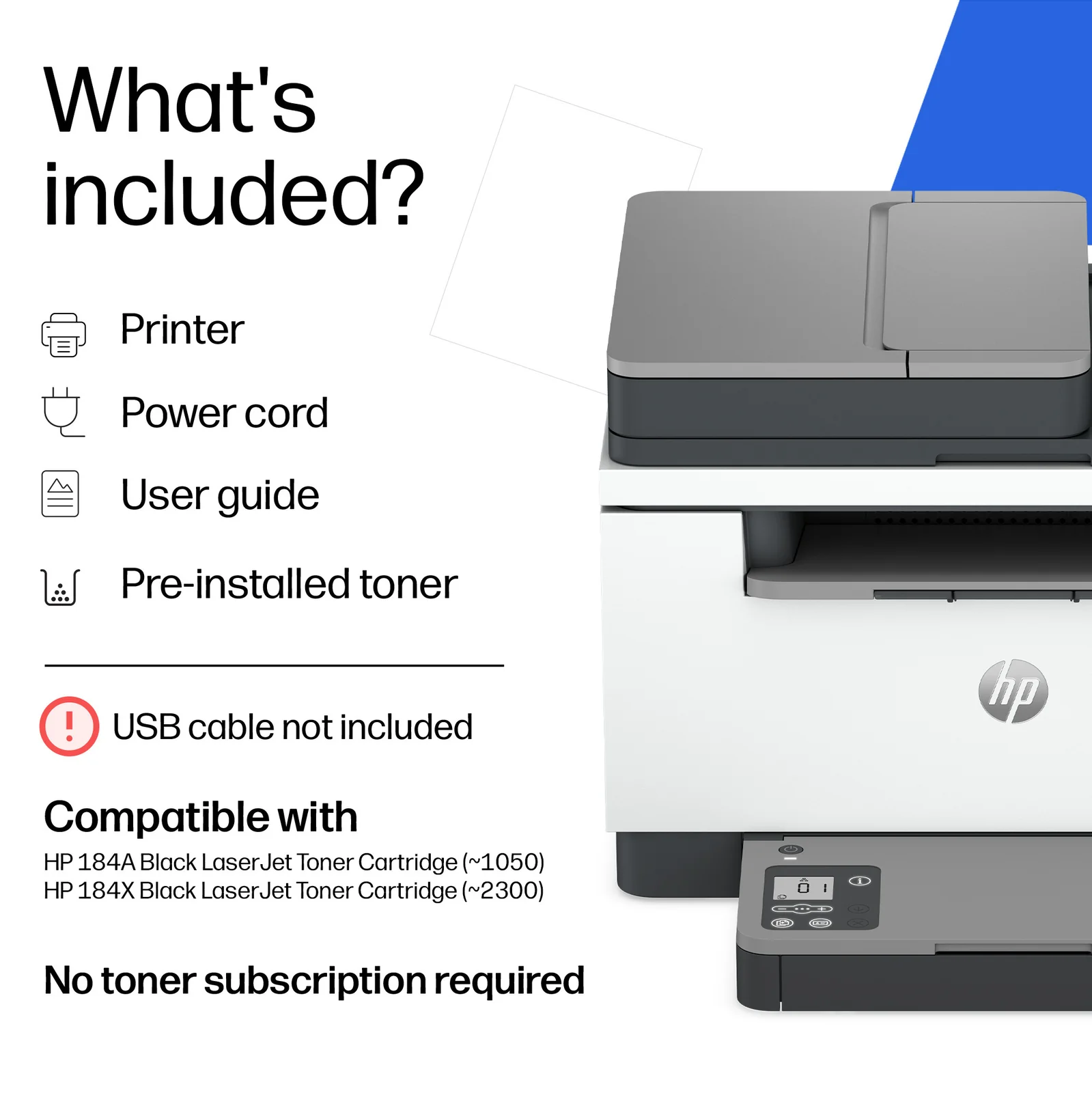 HP LaserJet MFP M248sdn Laser Printer