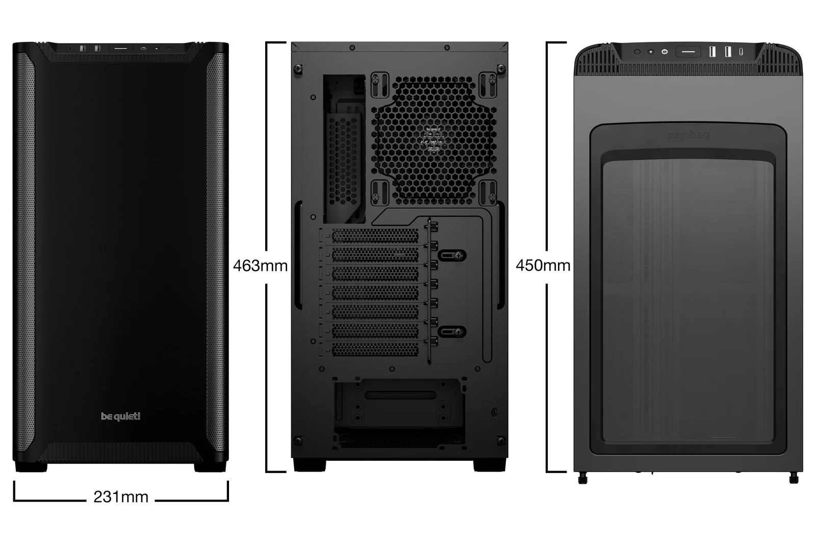 be quiet! PURE BASE 501 Black PC Case