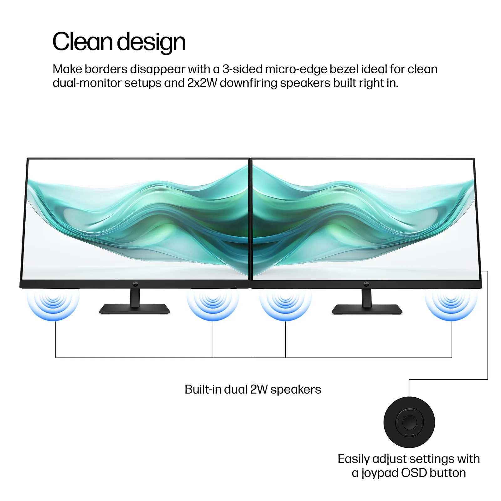 HP Series 3 Pro 27" Full HD IPS 100Hz Monitor