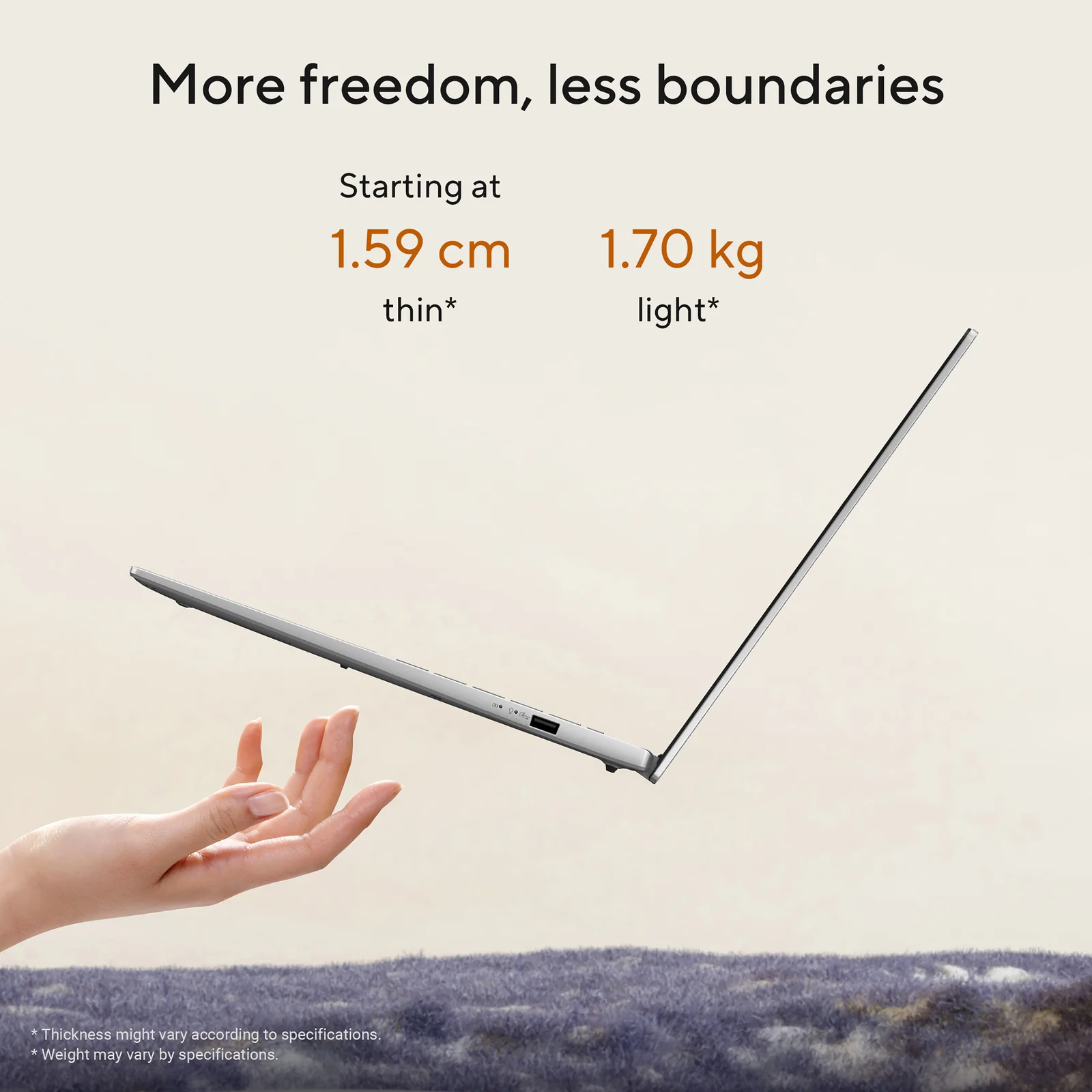 ASUS Vivobook S16 M3607GA-SH011W Copilot+ PC 16", AMD Ryzen AI 7 445, 16GB RAM, 512GB SSD