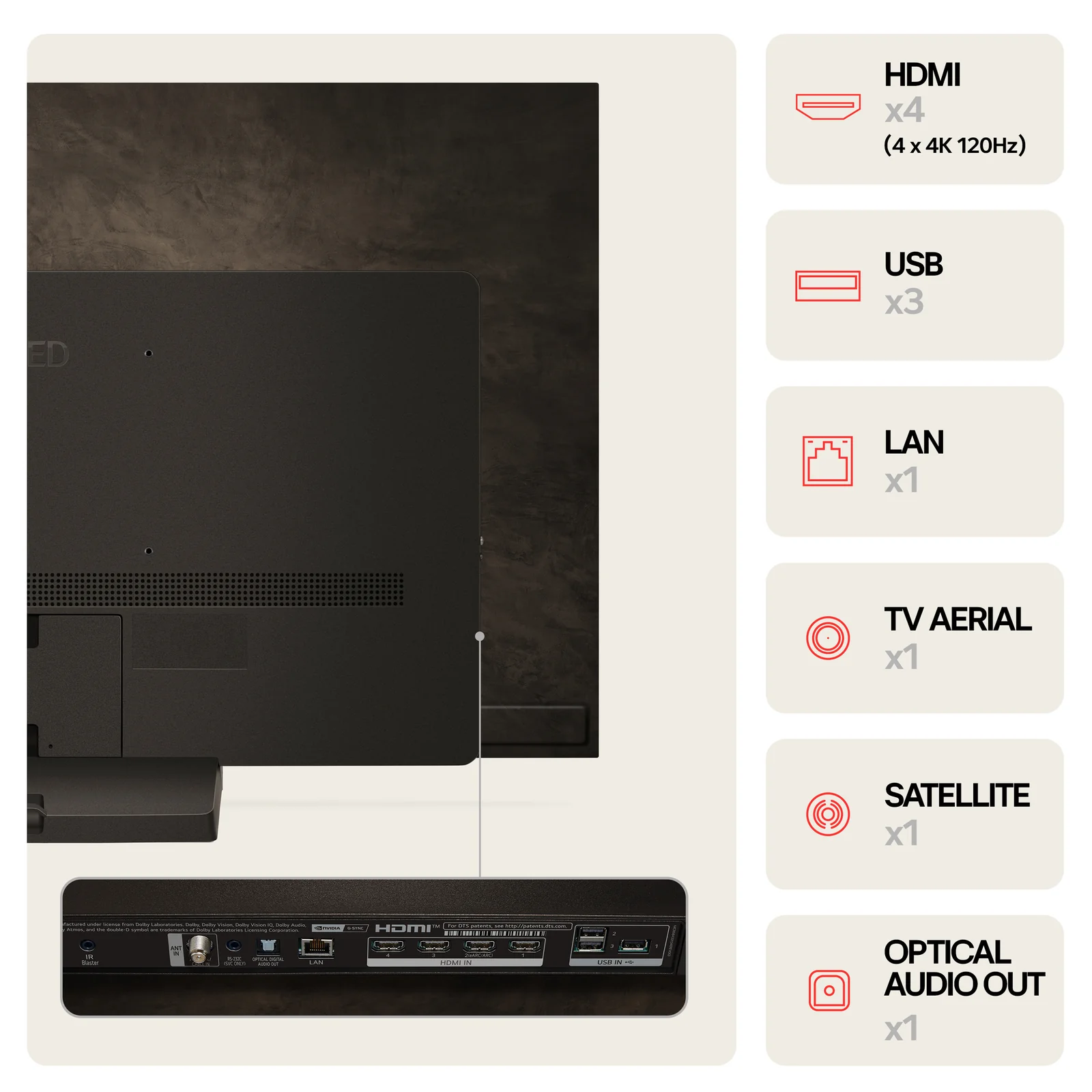 LG OLED55C46LA.AEK 55" 4K Smart TV