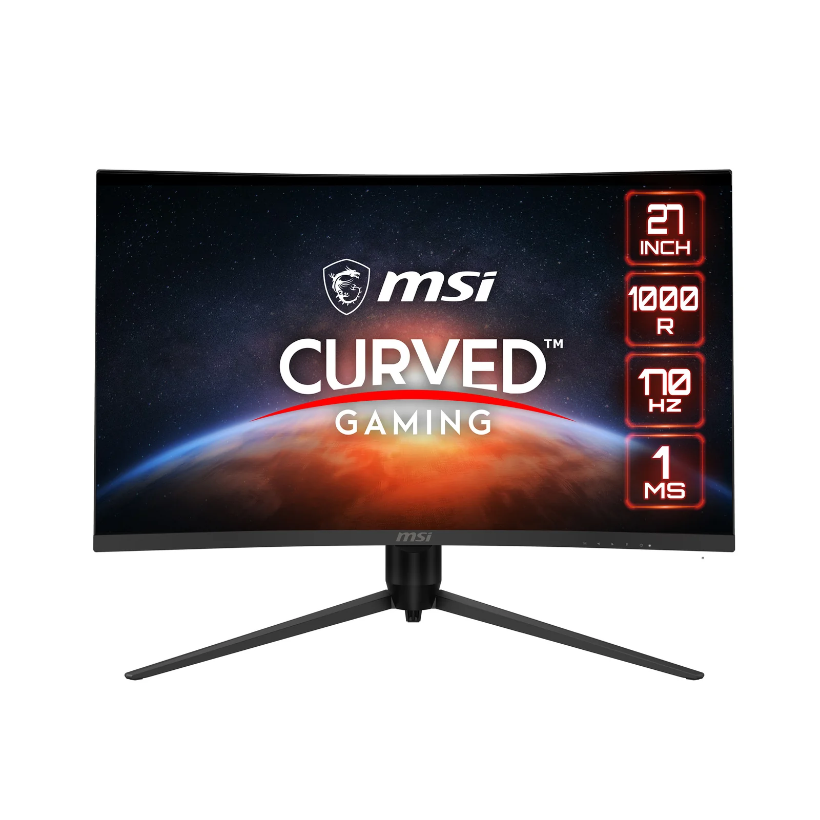 MSI G271CQPDE E2 27" QHD VA 170Hz Curved Monitor