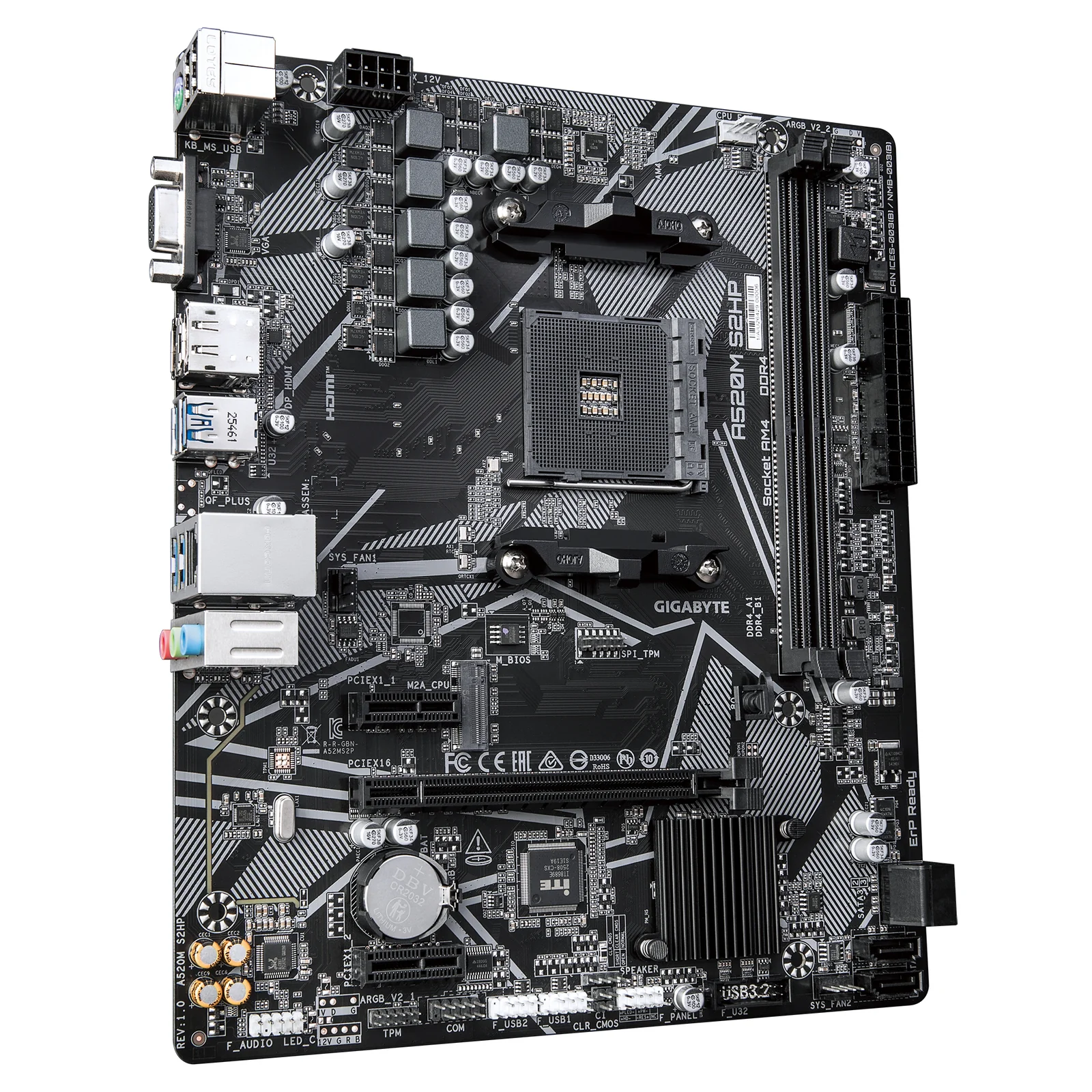 GIGABYTE A520M S2HP motherboard