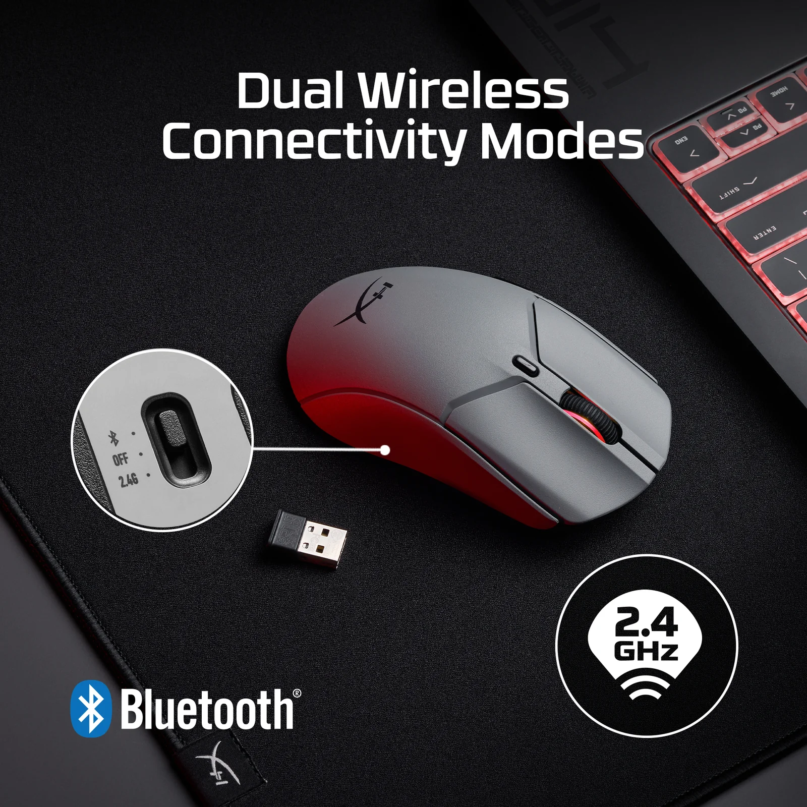 HyperX Pulsefire Haste 2 Pro 4k Wireless Gaming Mouse