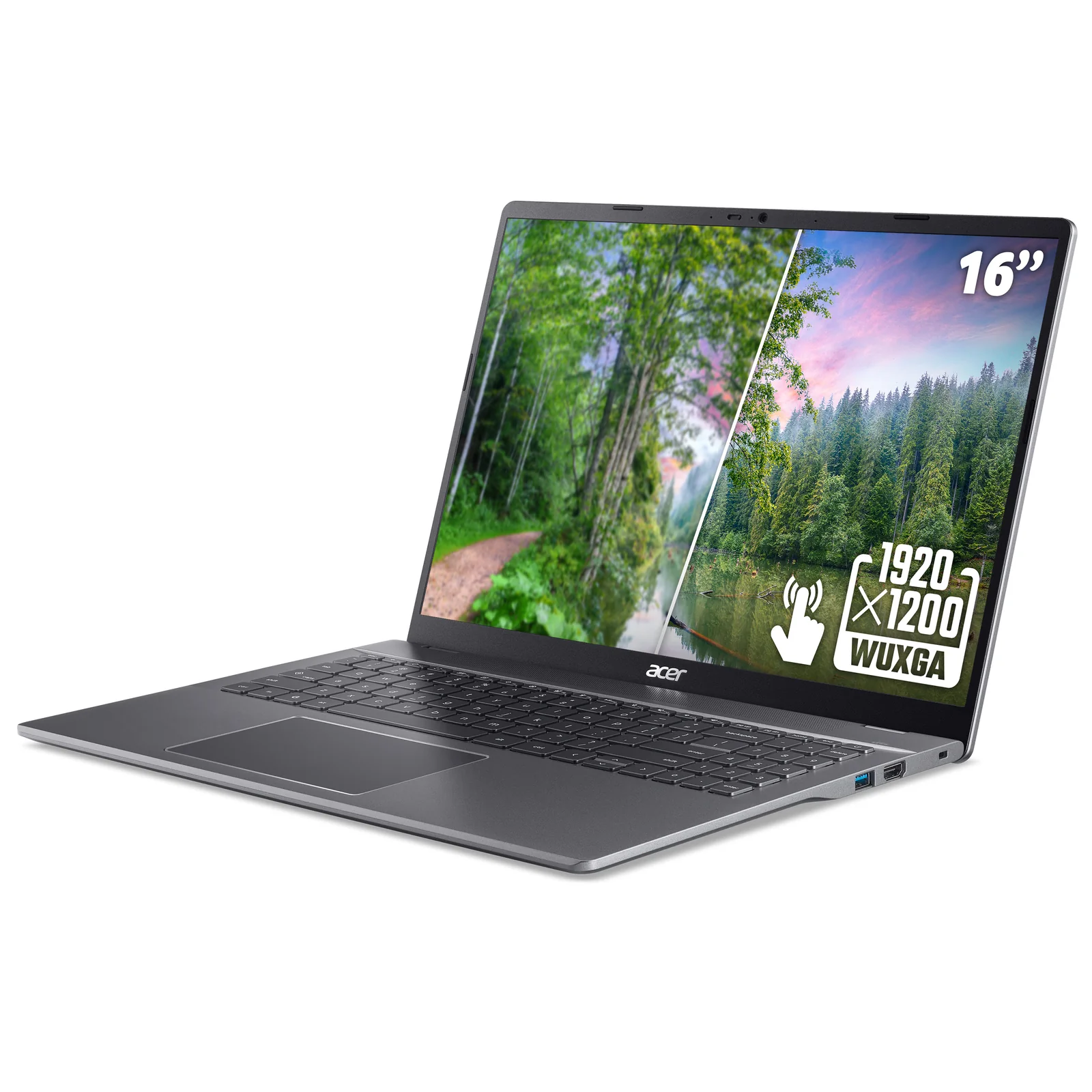 Acer Chromebook Plus 516 NX.W2EEK.003 laptop, 16GB RAM, 256GB SSD