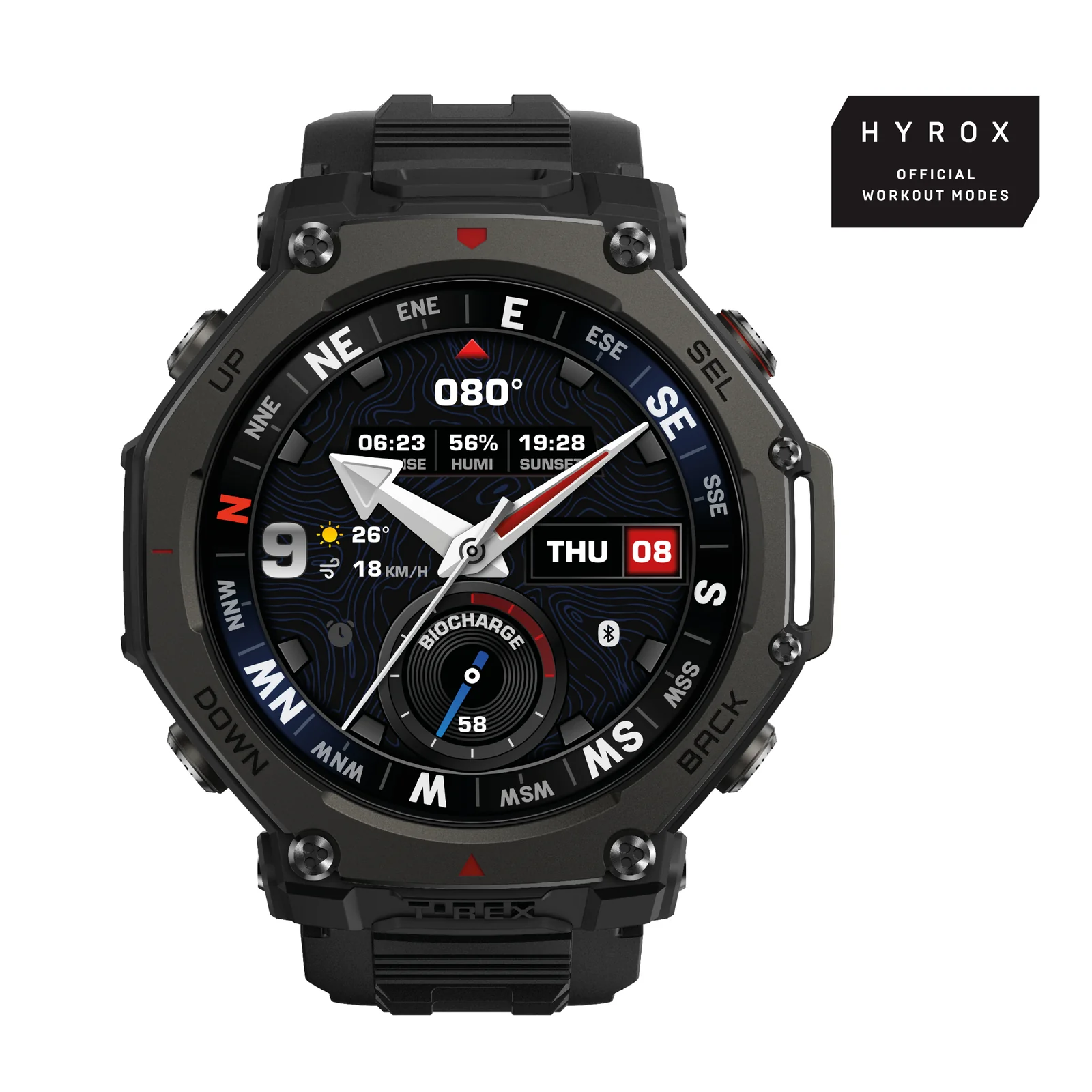 Amazfit T-Rex 3 Pro 48mm Black