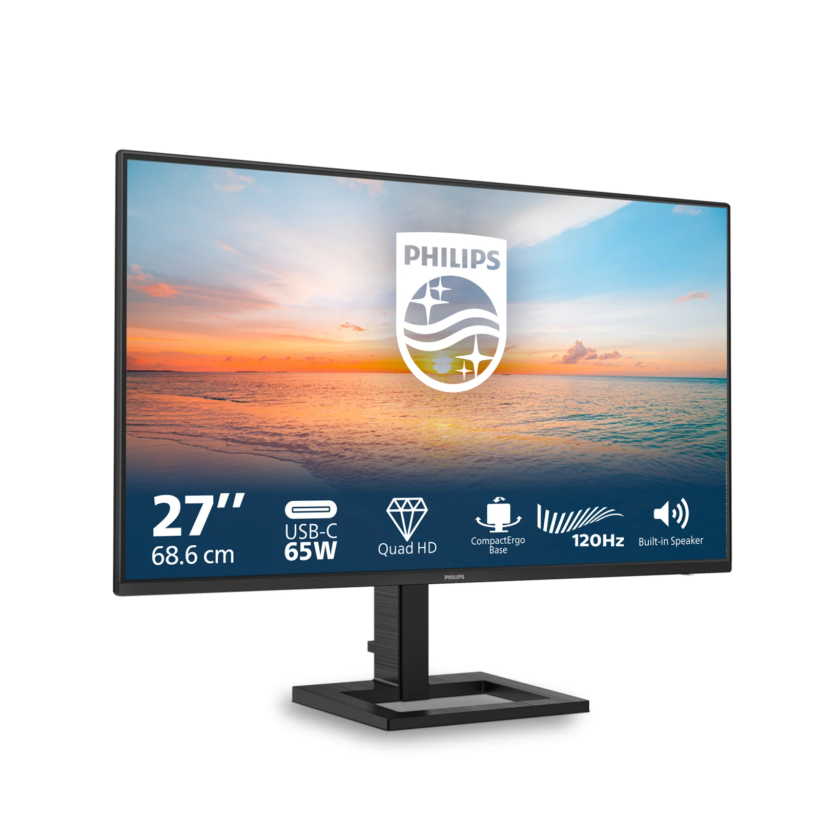 Philips 27E1N1600AE/23 27" QHD IPS 100Hz Monitor