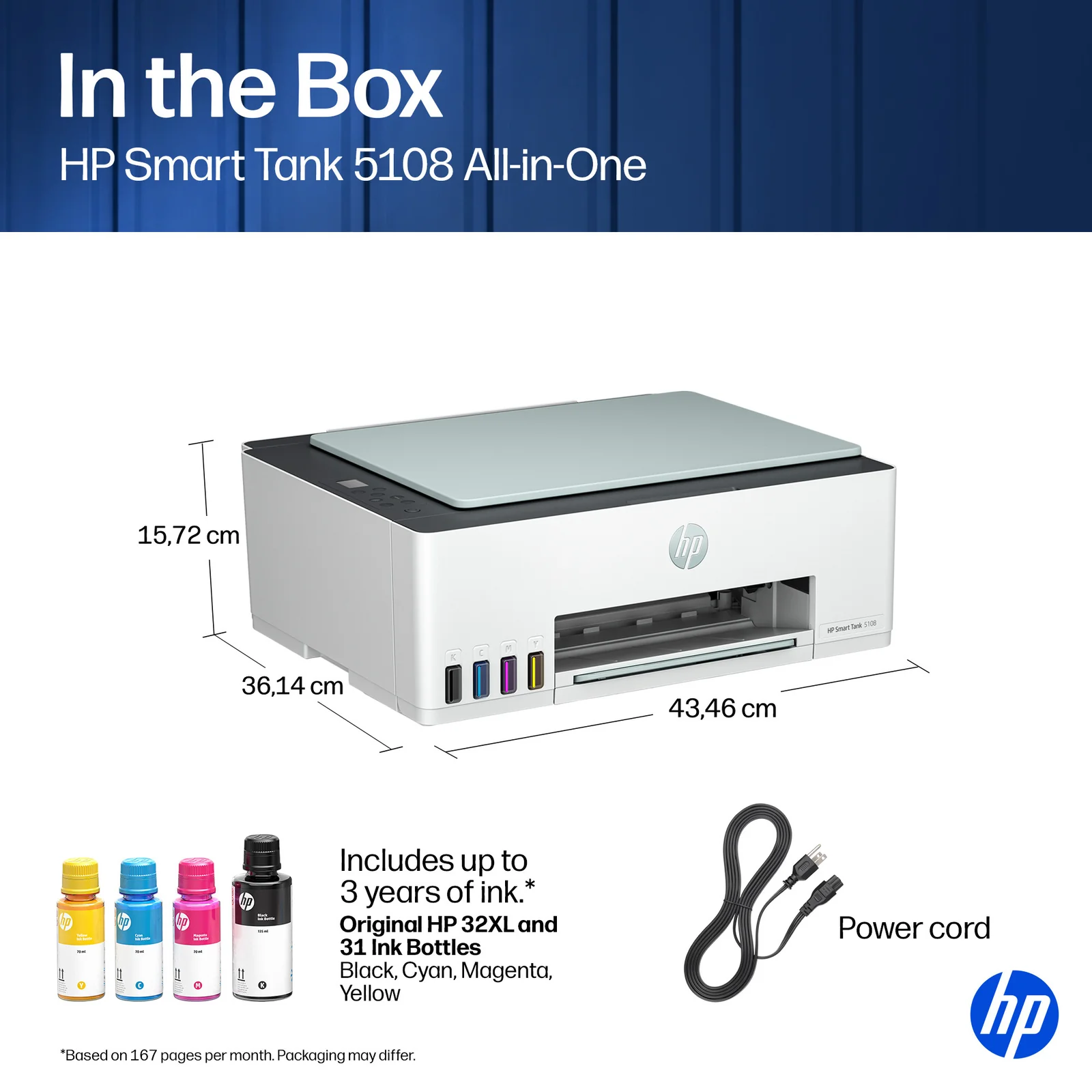 HP Smart Tank 5108 AiO Colour Printer