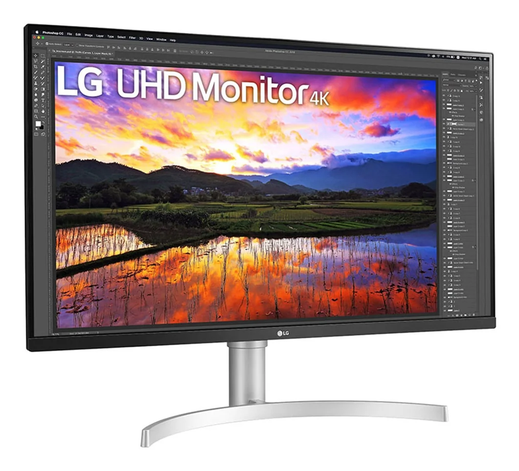 LG 32UN650K-W 32" 4K UHD IPS Monitor