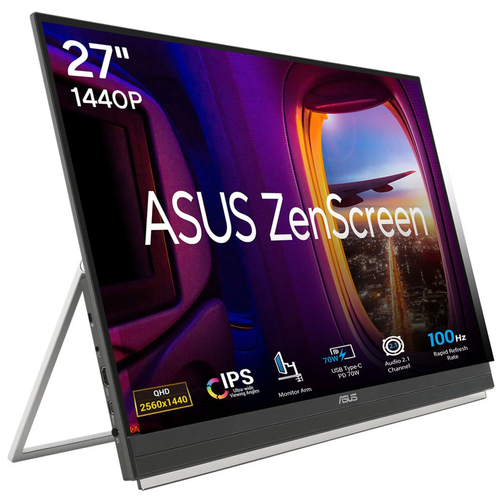 ASUS MB27ACF 27" QHD IPS 100Hz Monitor