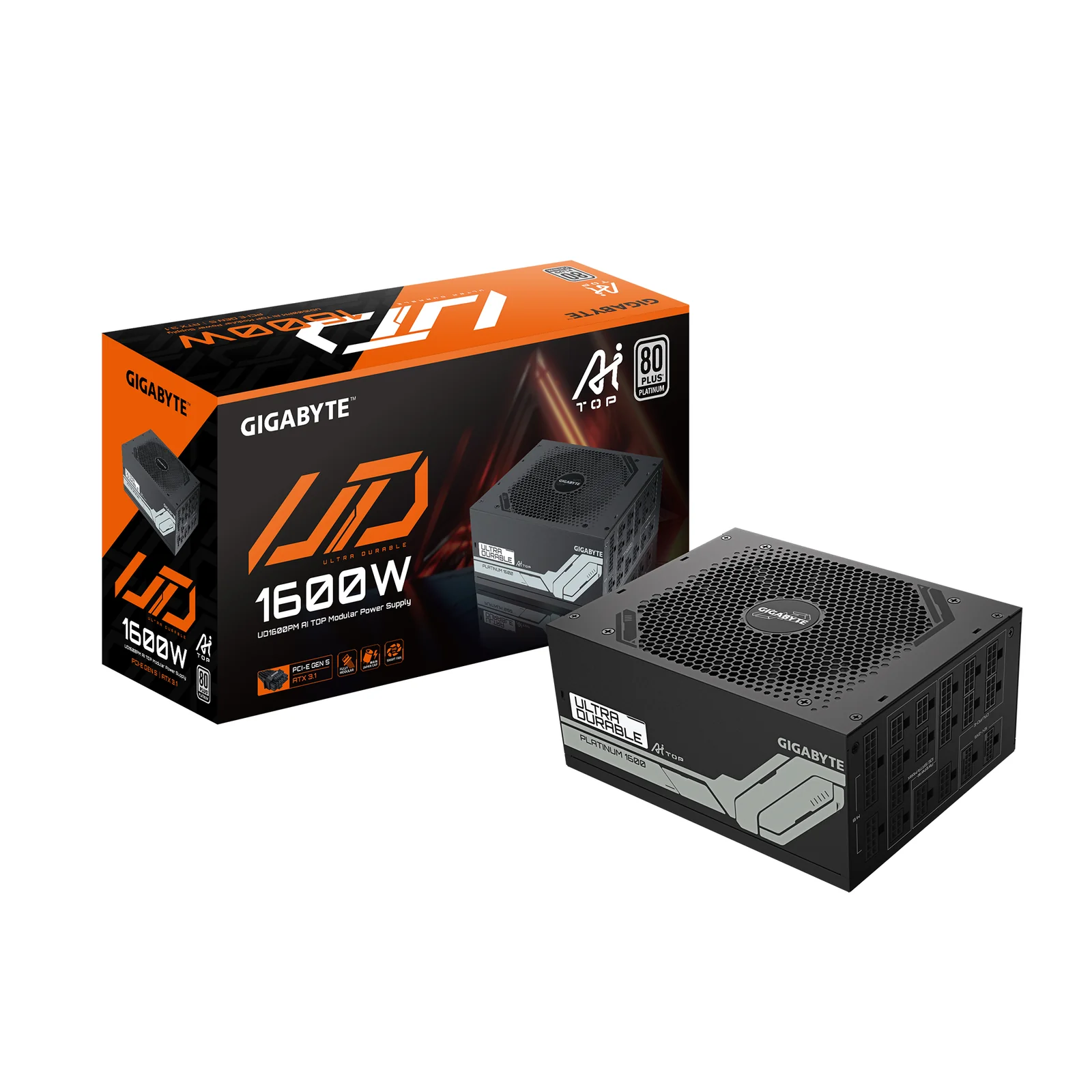 GIGABYTE UD1600PM PG5 AI TOP 1600W Power Supply