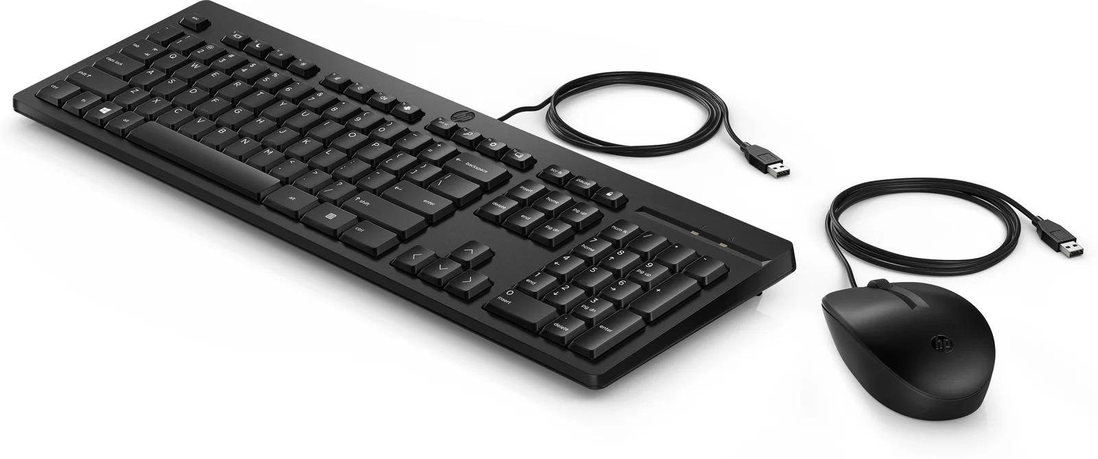 HP 225 Wired Mouse and Combo G2 Keyboard