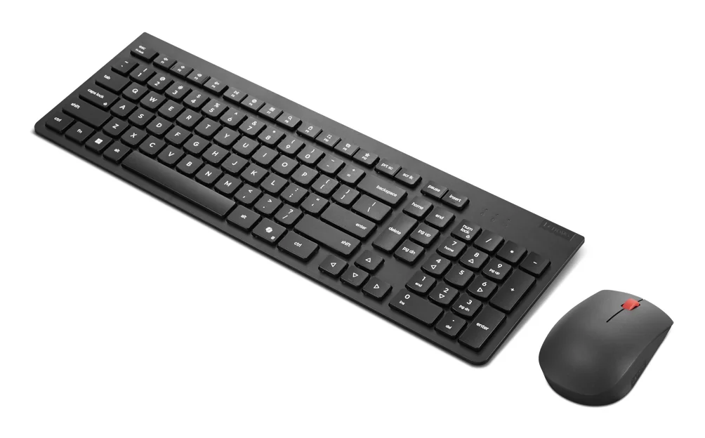 Lenovo 4X31R64457 Wireless Keyboard & Mouse Black