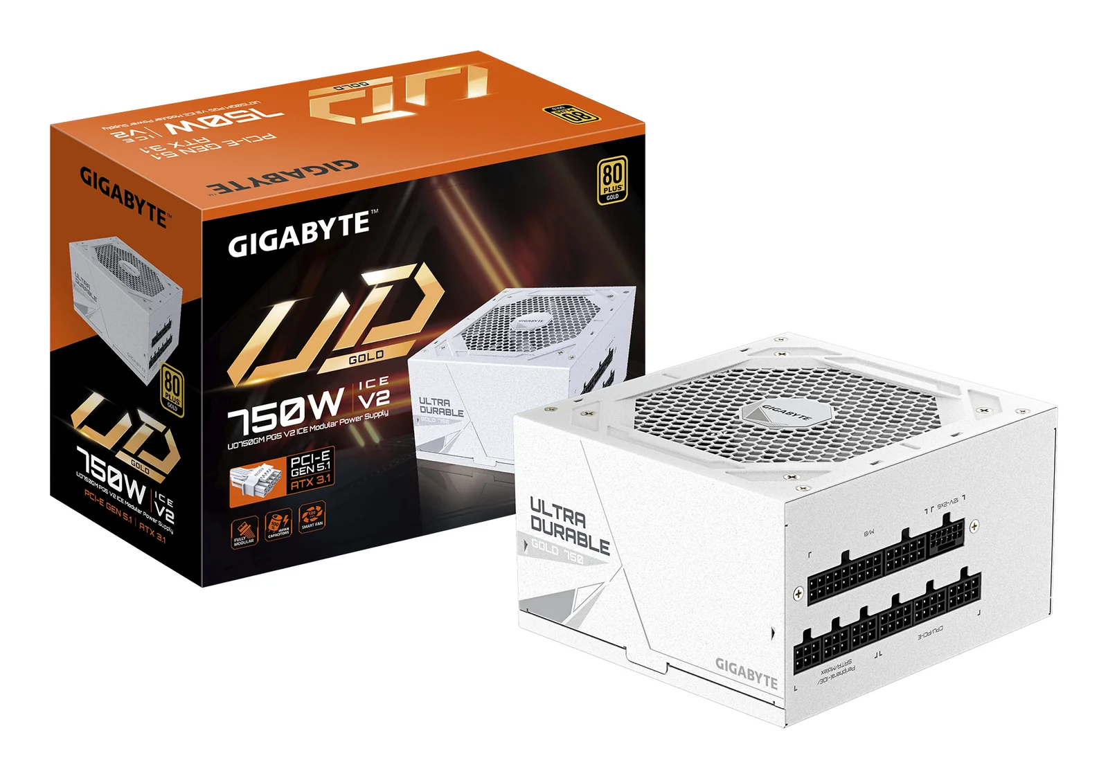 GIGABYTE UD750GM PG5 V2 ICE 750W Power Supply