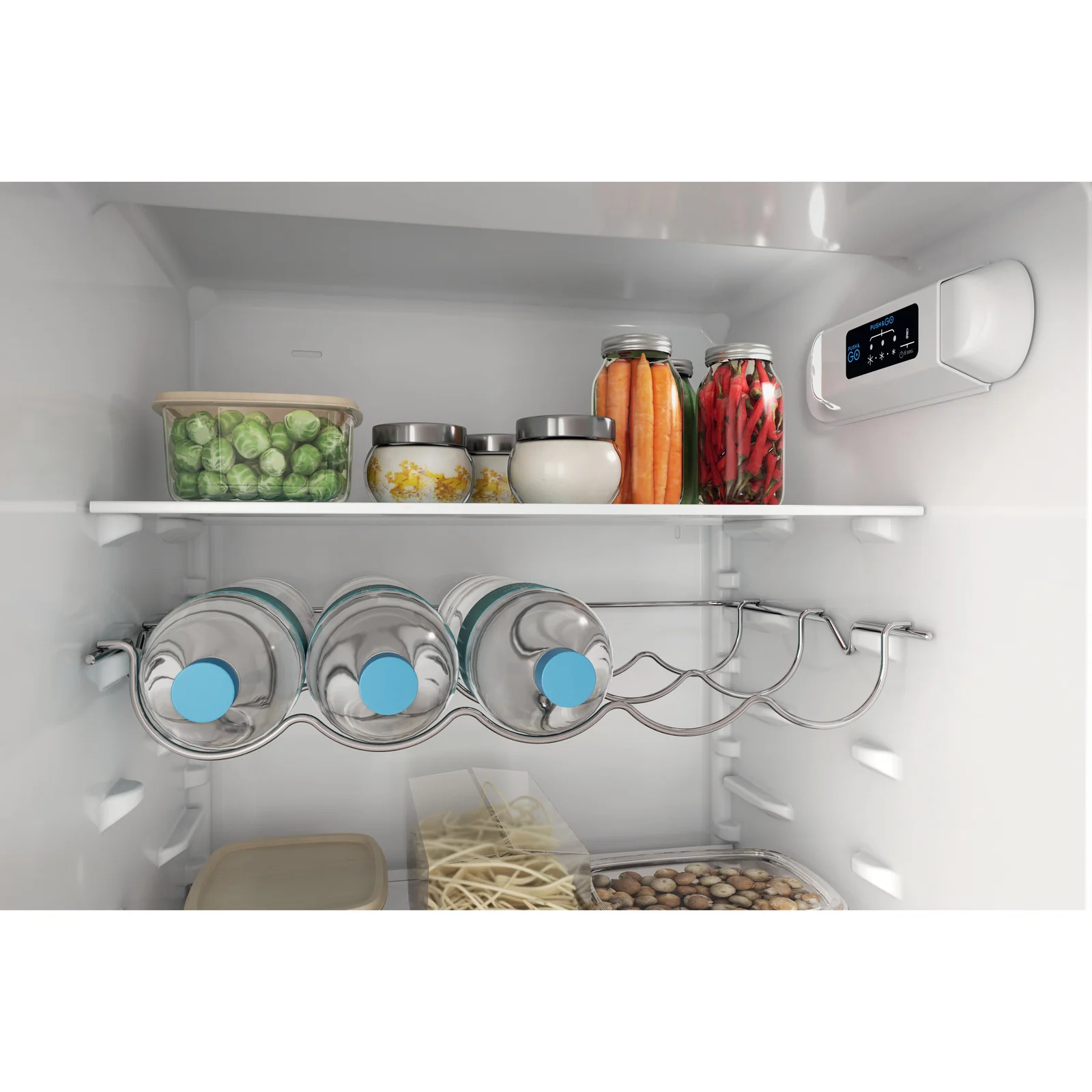 Indesit INC18D011B1 268L Integrated Fridge Freezer