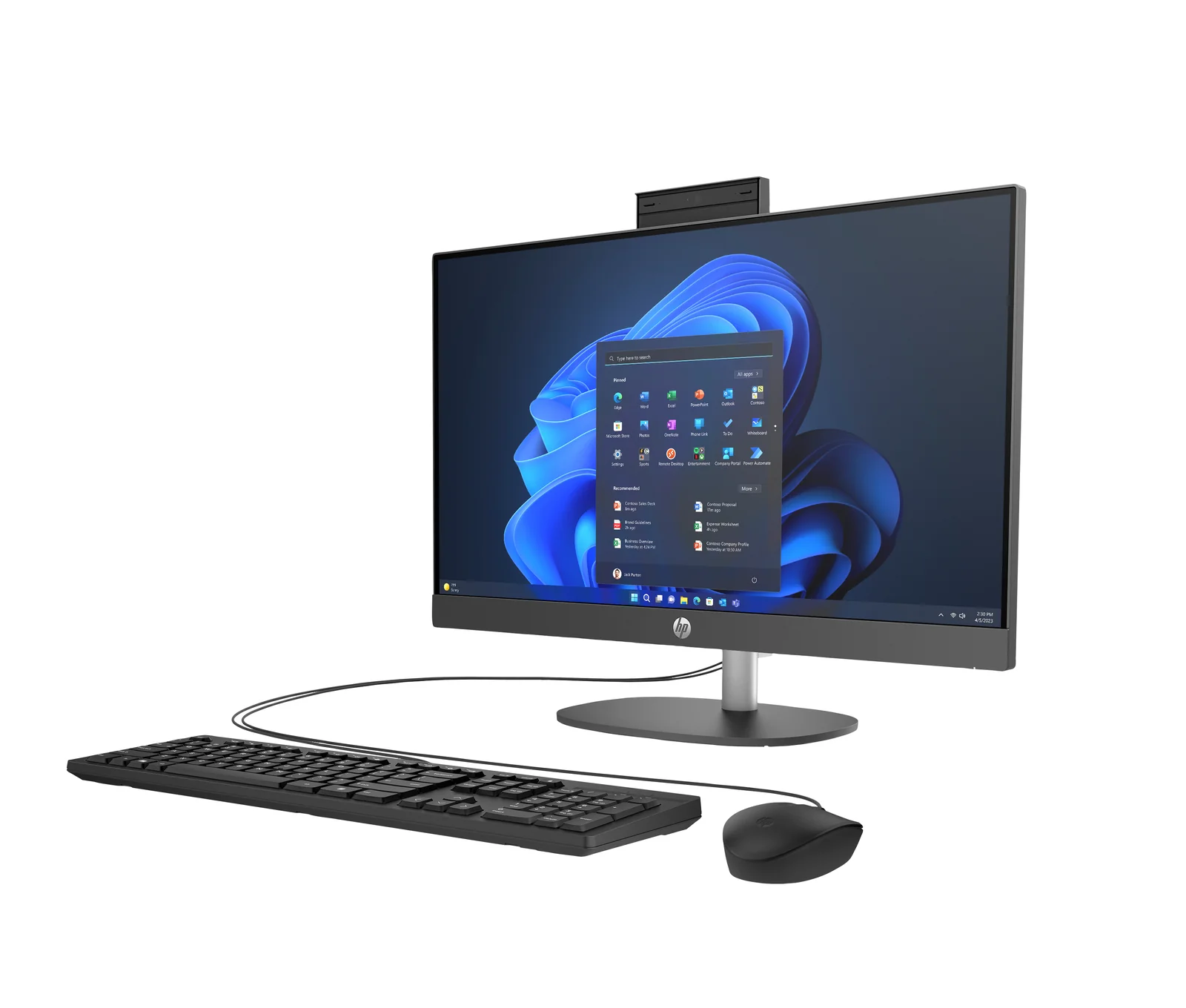HP ProOne 240 G10 23.8" All-in-One, 8GB RAM, 512GB SSD
