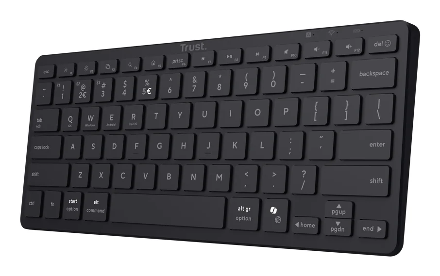 Trust Nado II Keyboard Black, German