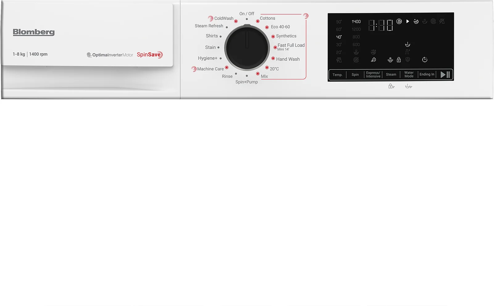Blomberg LWA18461W 8kg 1400rpm Washing Machine