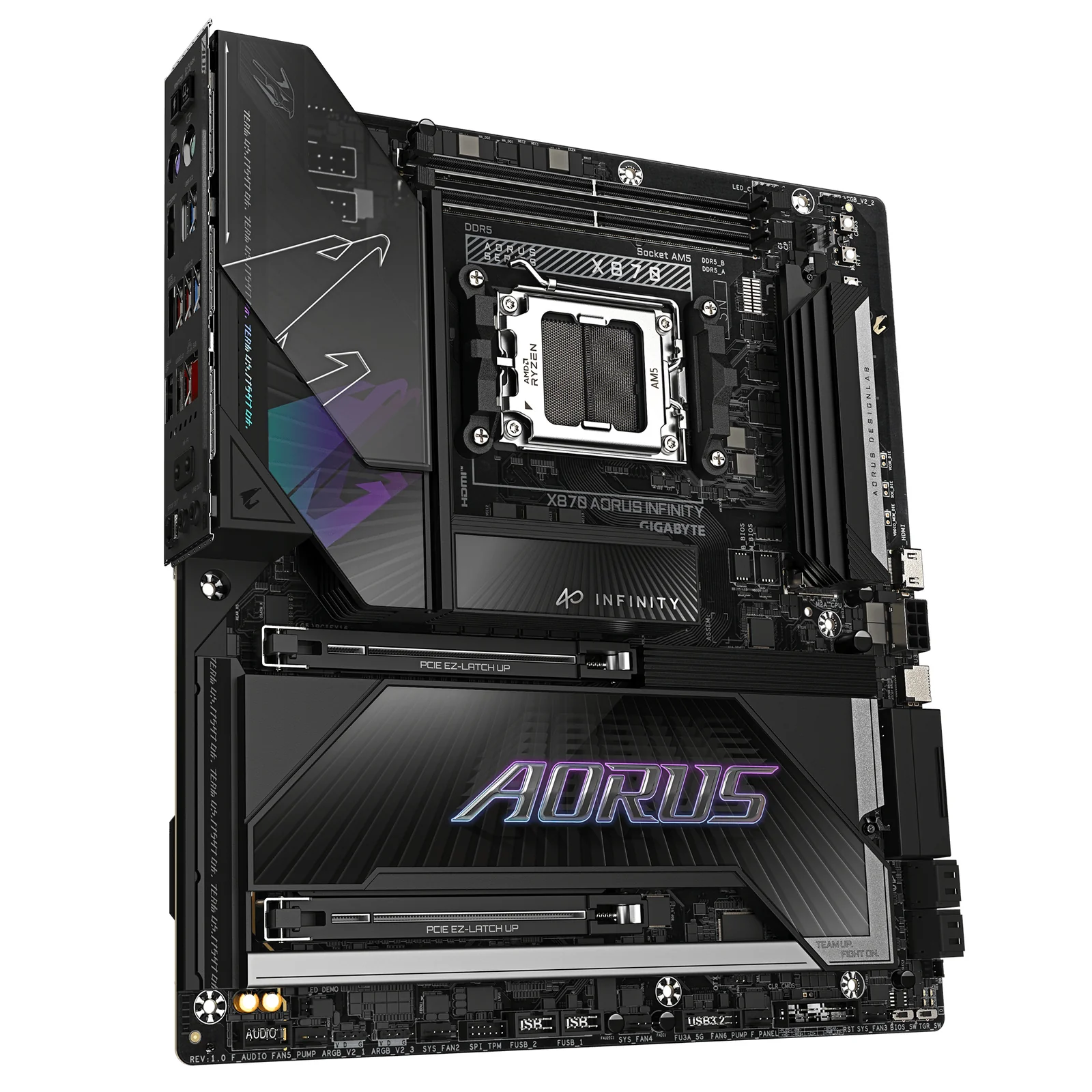 GIGABYTE X870 AORUS INFINITY motherboard