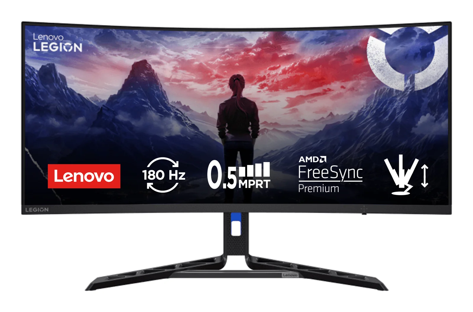 Lenovo Legion R34w-30 34" UWQHD VA 180Hz Curved Monitor