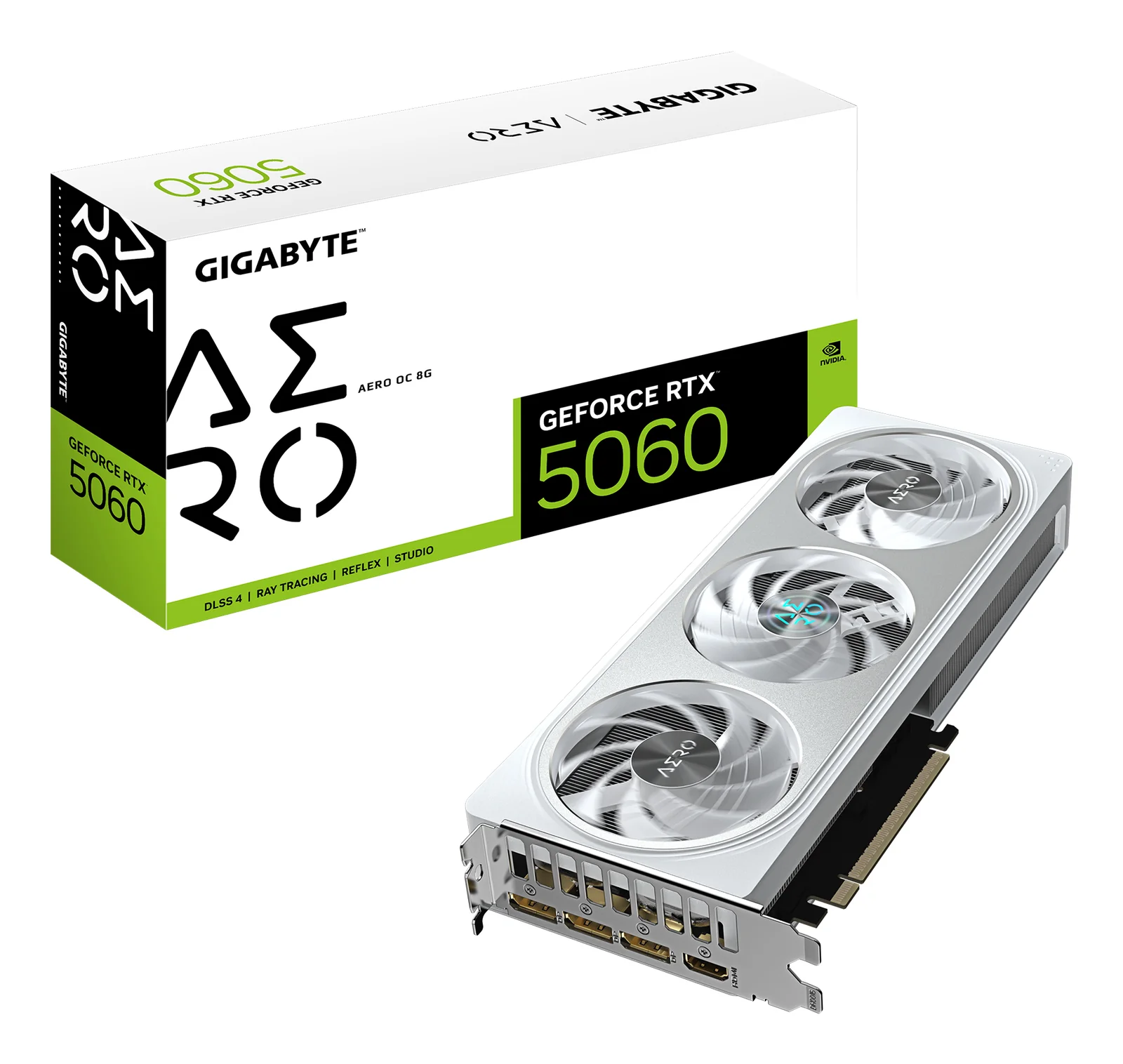 GIGABYTE GeForce RTX 5060 AERO OC 8G
