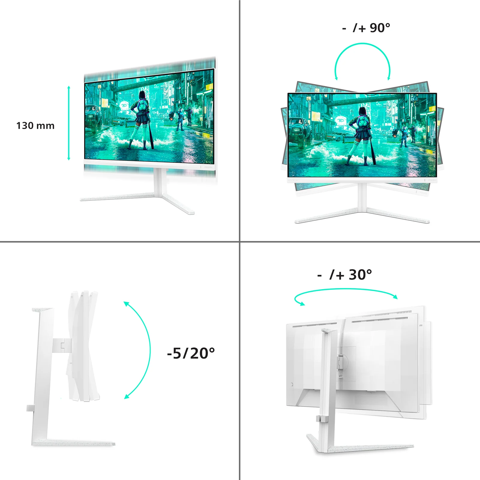 Philips 24M2N3201A/00 23.8" Full HD IPS 180Hz Monitor