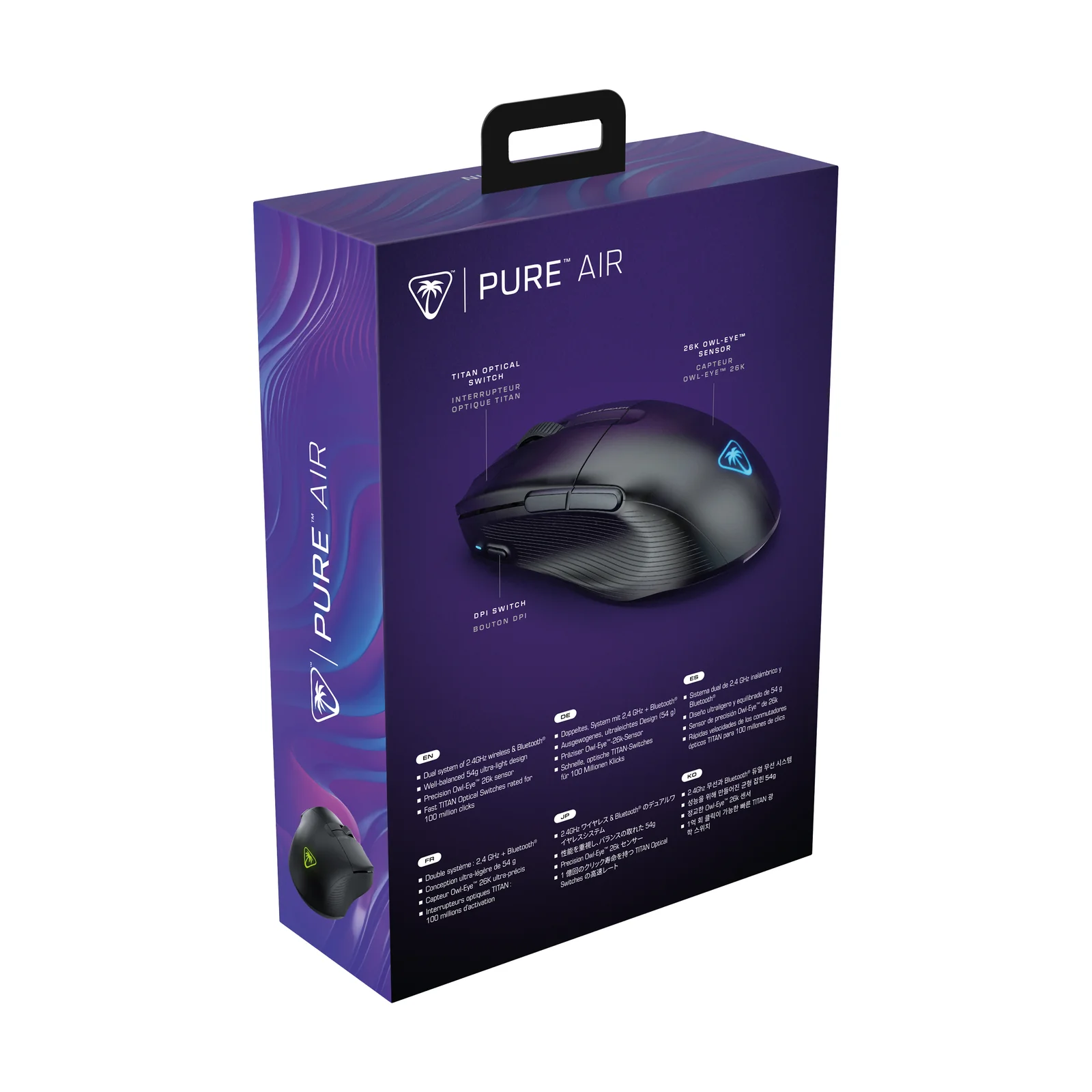 Turtle Beach Pure Air Wireless Mouse Black