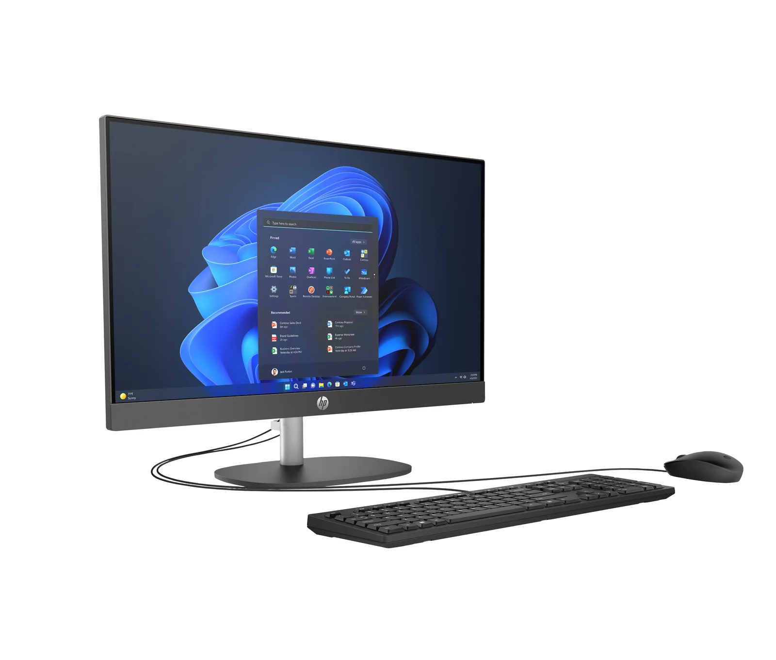 HP ProOne 240 G10 23.8" All-in-One, 8GB RAM, 512GB SSD