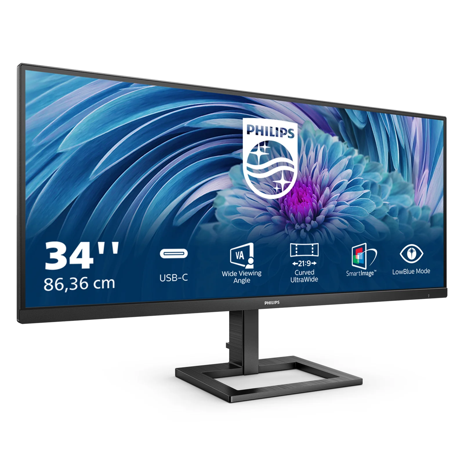Philips 346E2LAE/23 34" UWQHD VA 100Hz Monitor