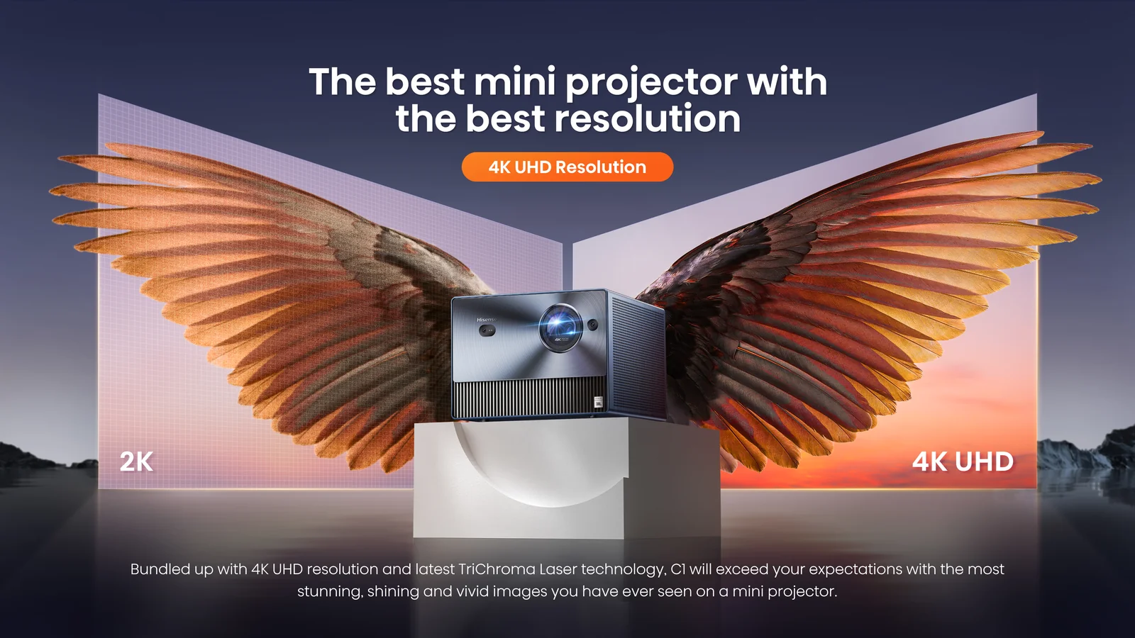 Hisense C1TUK 4K Projector