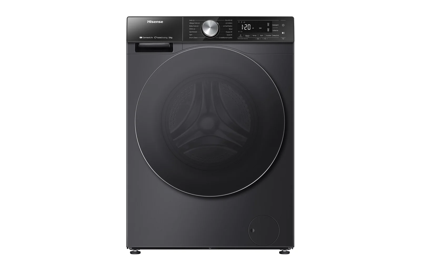 Hisense WF5S1245BB 12kg 1400rpm Washing Machine