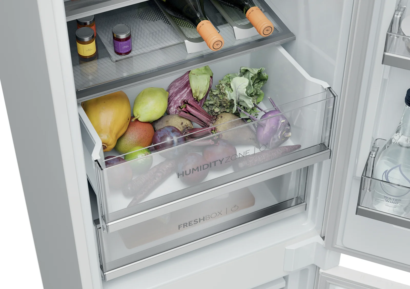 Haier Series 6 HBQW5518EK-UK 251L Integrated Fridge Freezer