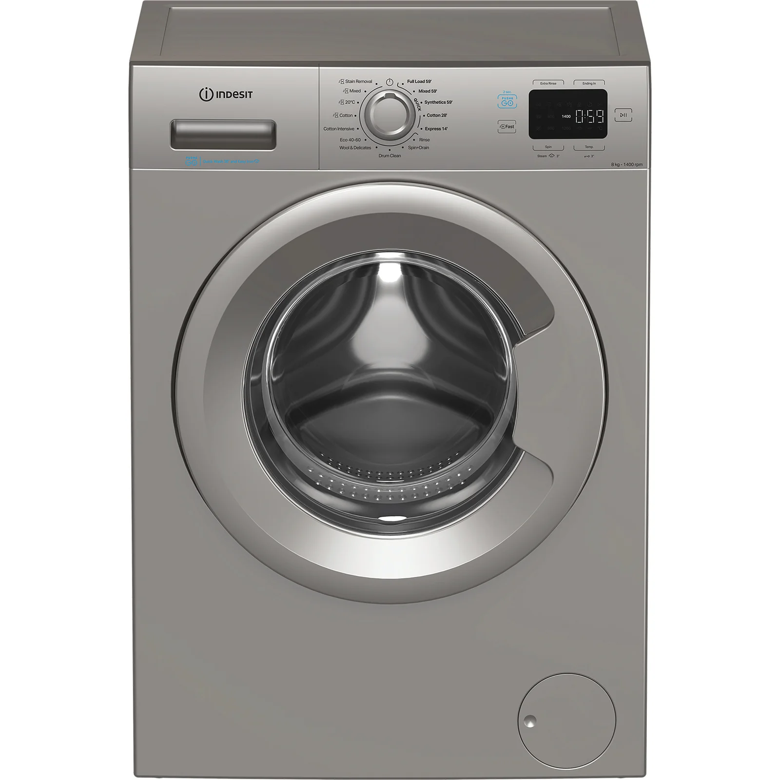 Indesit IP 846S PUSH&GO UK 8kg 1351rpm Washing Machine