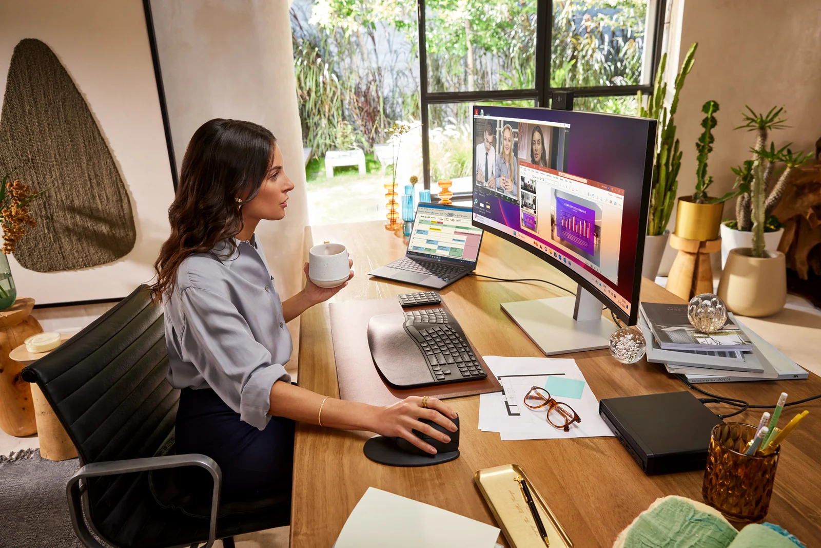 HP Series 7 Pro 34" UWQHD IPS 120Hz Curved Monitor