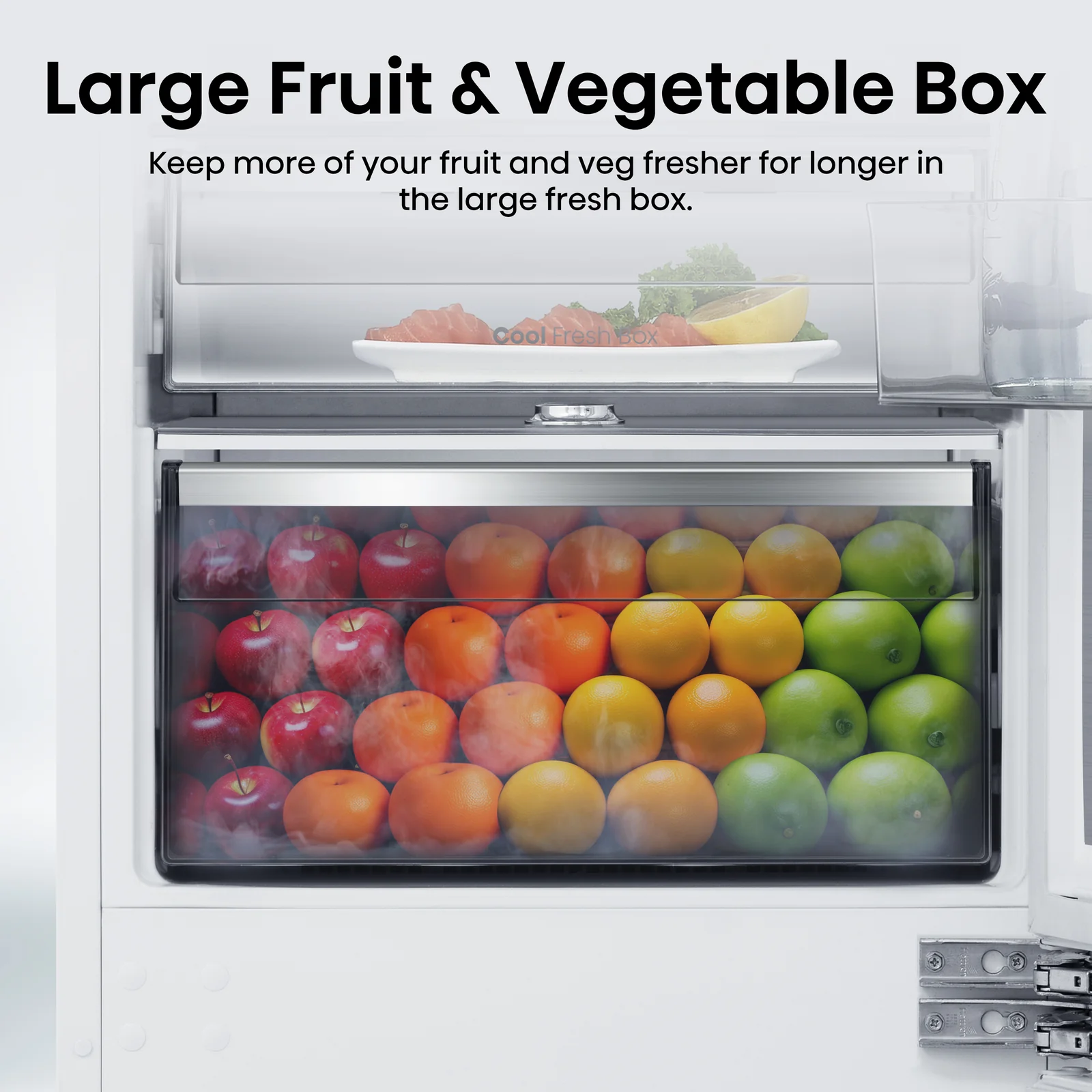 Hisense RB5B280SSWC 284L Integrated Fridge Freezer