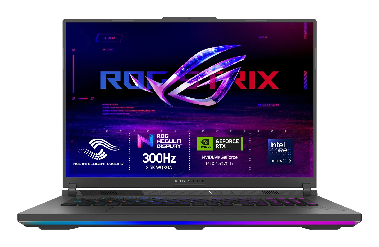 ASUS ROG Strix G18 G815LR-TT299W 18", Intel Core Ultra 9 290HX Plus, 32GB RAM, 1TB SSD
