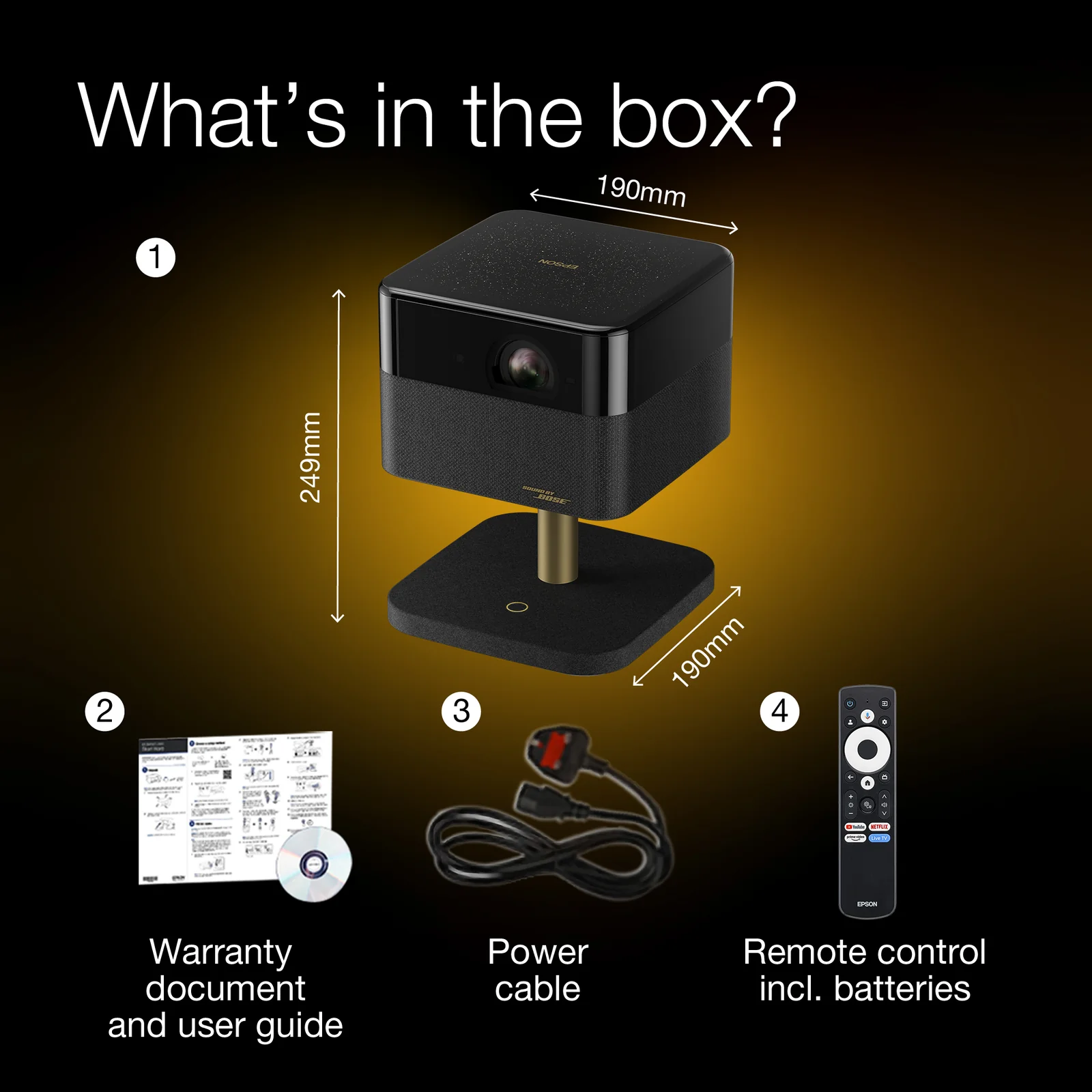 Epson Lifestudio Flex Special Lux Edition 4K Projector