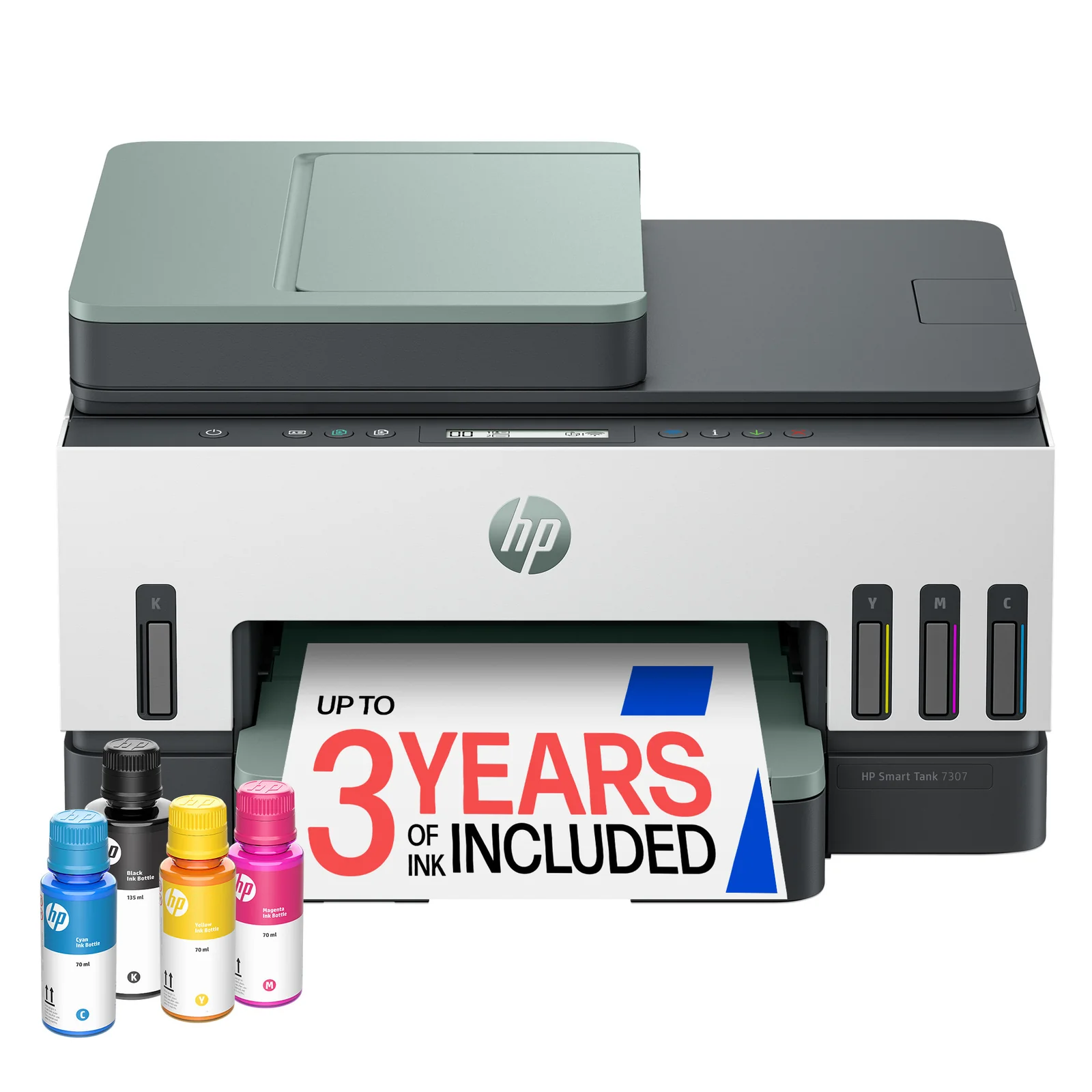HP Smart Tank 7307 All-in-One Colour Inkjet Printer