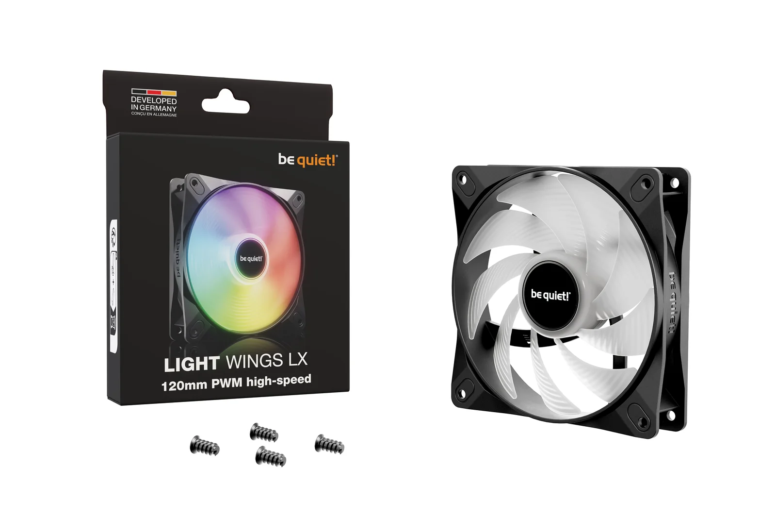 be quiet! LIGHT WINGS LX 120mm PWM high-speed