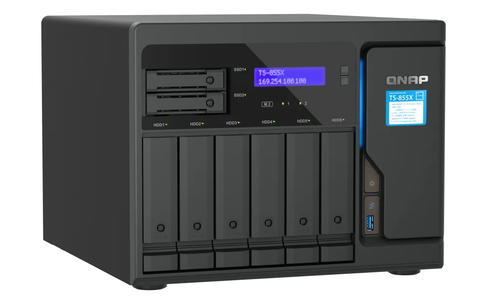 QNAP TS-855X 8-Bay NAS