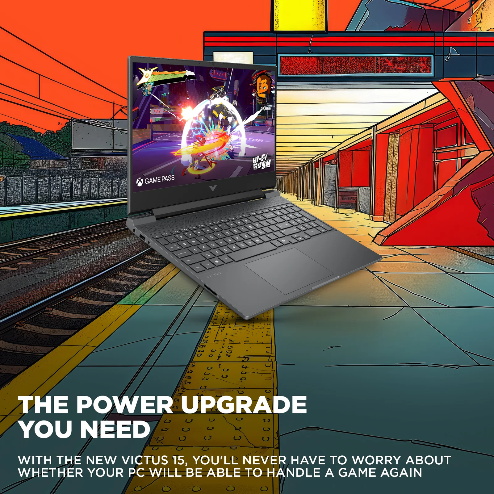 HP 15-FB3104NA R7-7445HS 12GB 512G 4050 15.6", 7445H, 512GB SSD