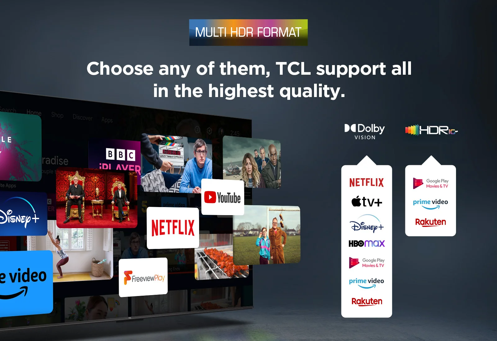 TCL 50P755K 50" 4K Smart TV