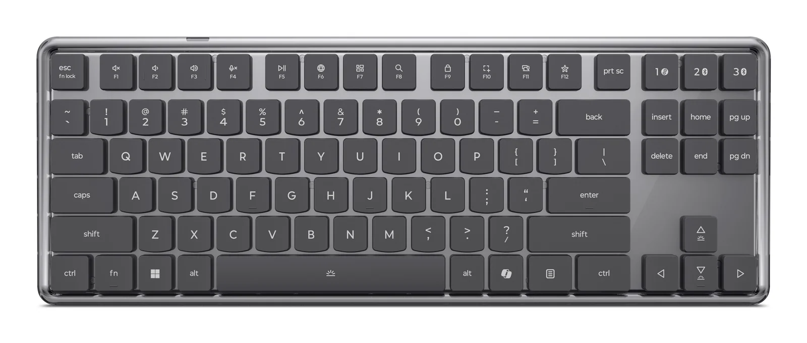 Lenovo 4Y41V37376 Wireless Keyboard Grey, US English