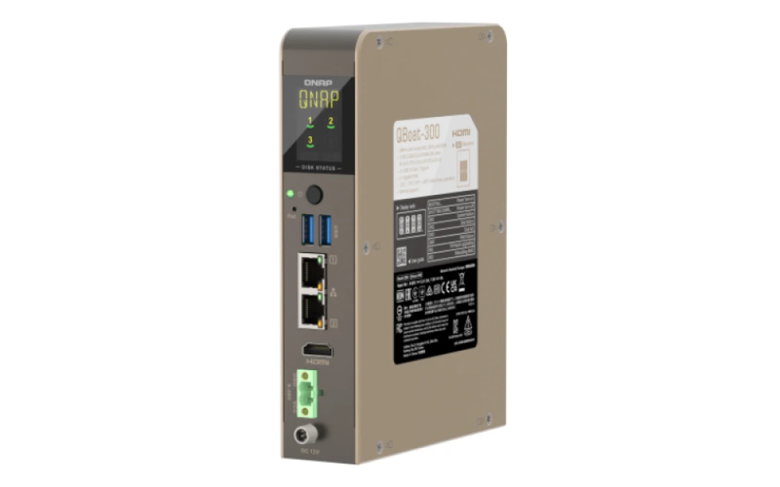 QNAP QBoat-300 3-Bay NAS