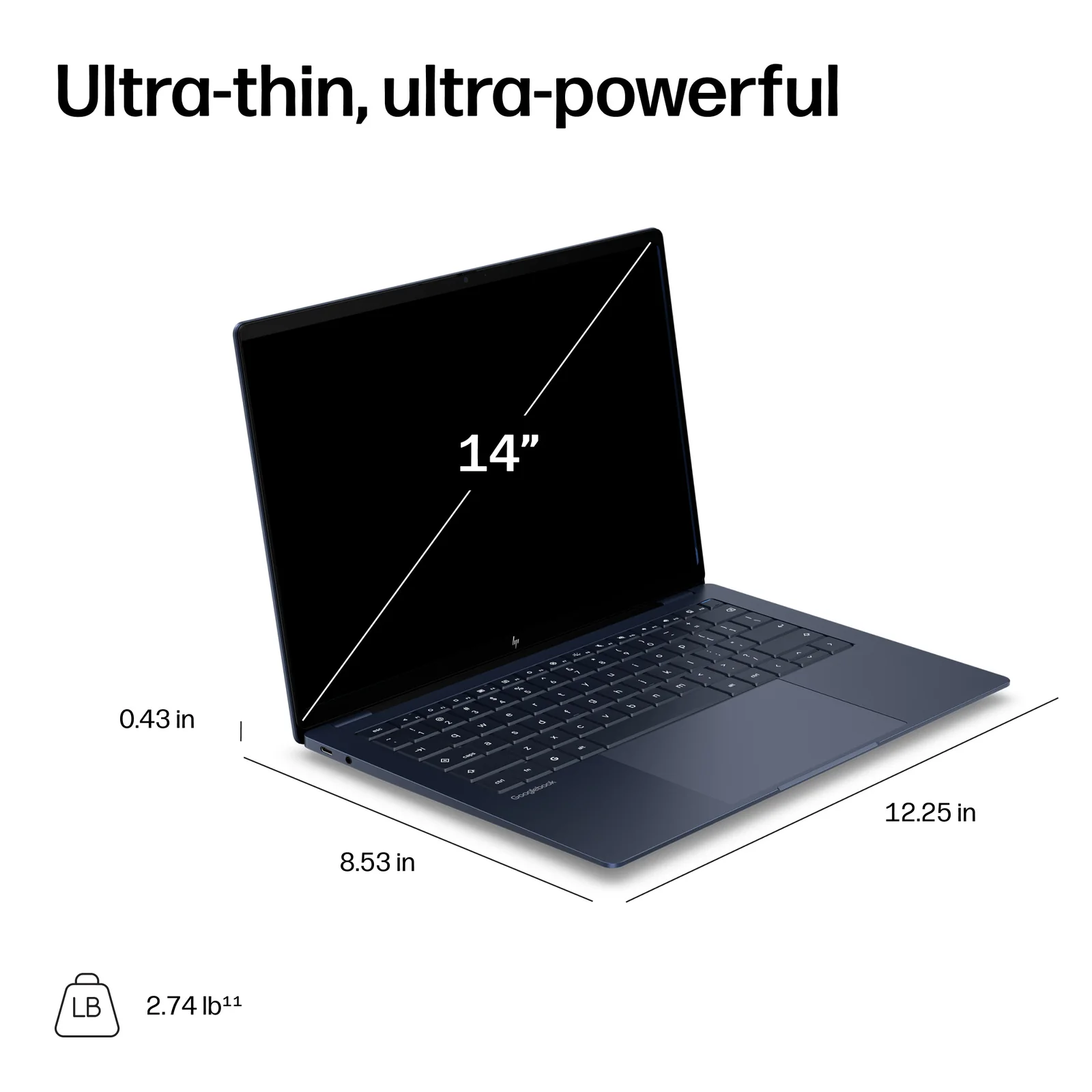 HP E73ZBEA laptop 14", 16GB RAM, 512GB SSD