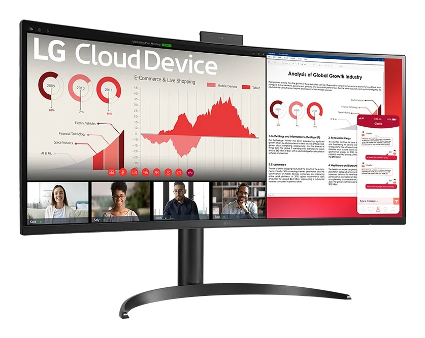 LG 34CR650N-6N 34" All-in-One, 4GB RAM