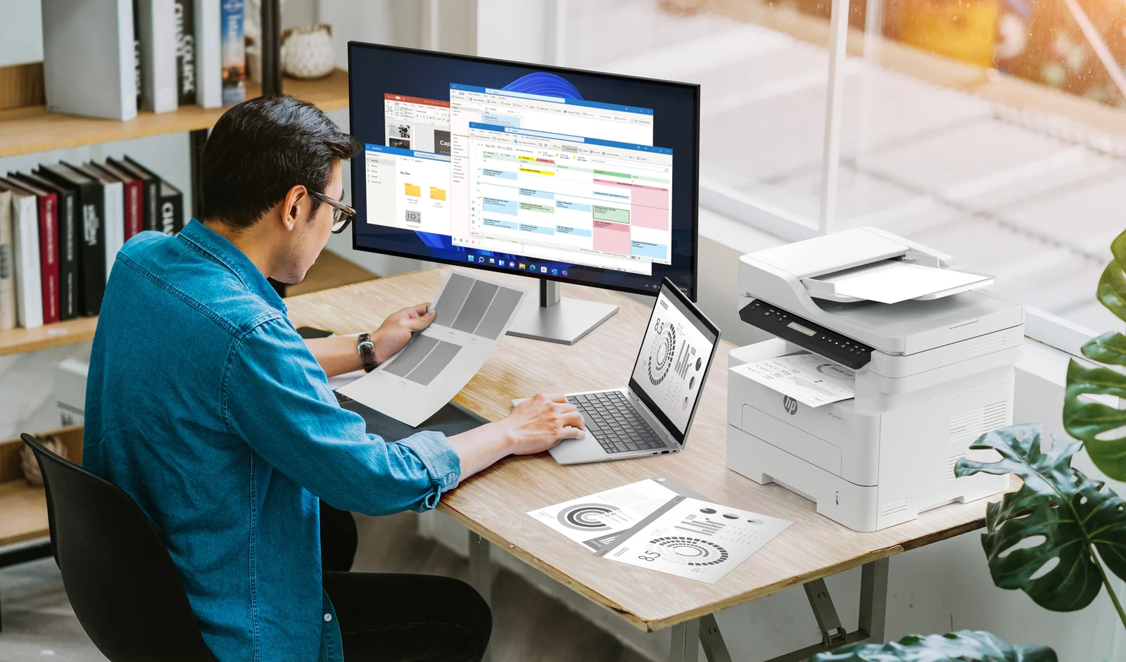 HP Laser MFP 323sdn Laser Printer
