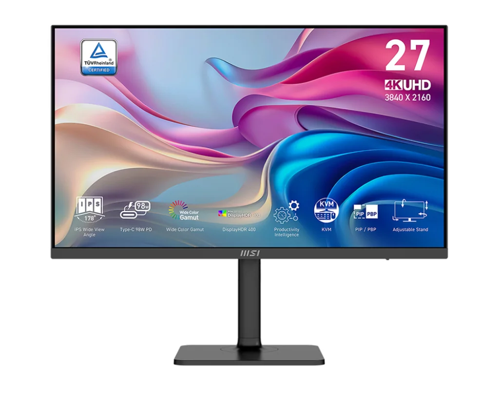 MSI MODERN MD272UPHGDE 27" 4K UHD IPS Monitor