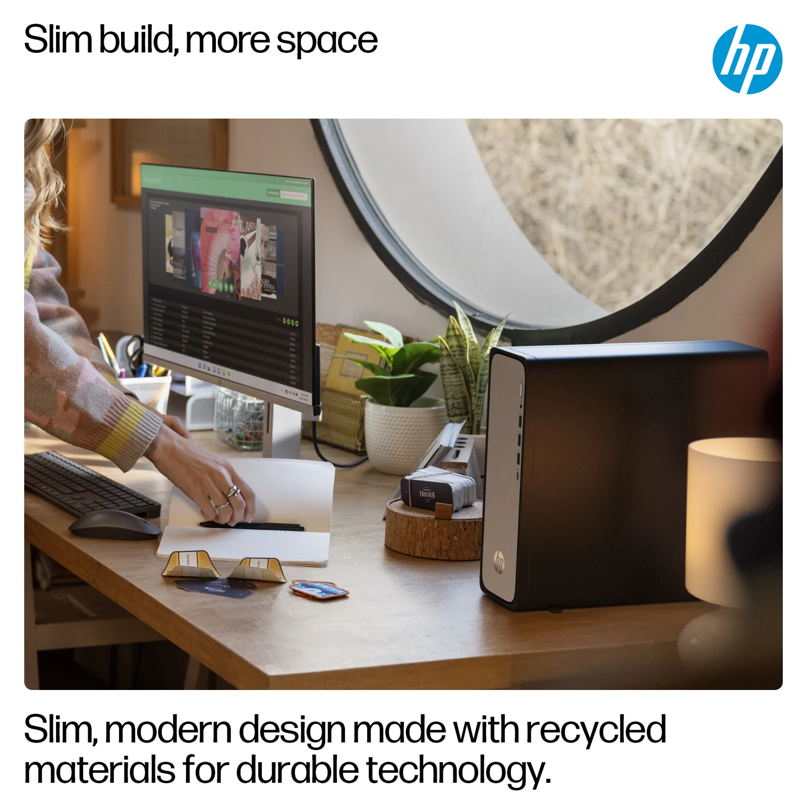HP OmniDesk Slim S03-0023na, 8GB RAM, 256GB SSD