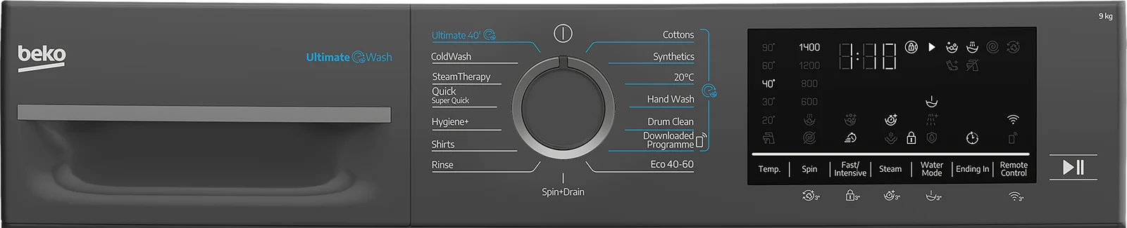 Beko BM5WT6943TA 9kg 1400rpm Washing Machine